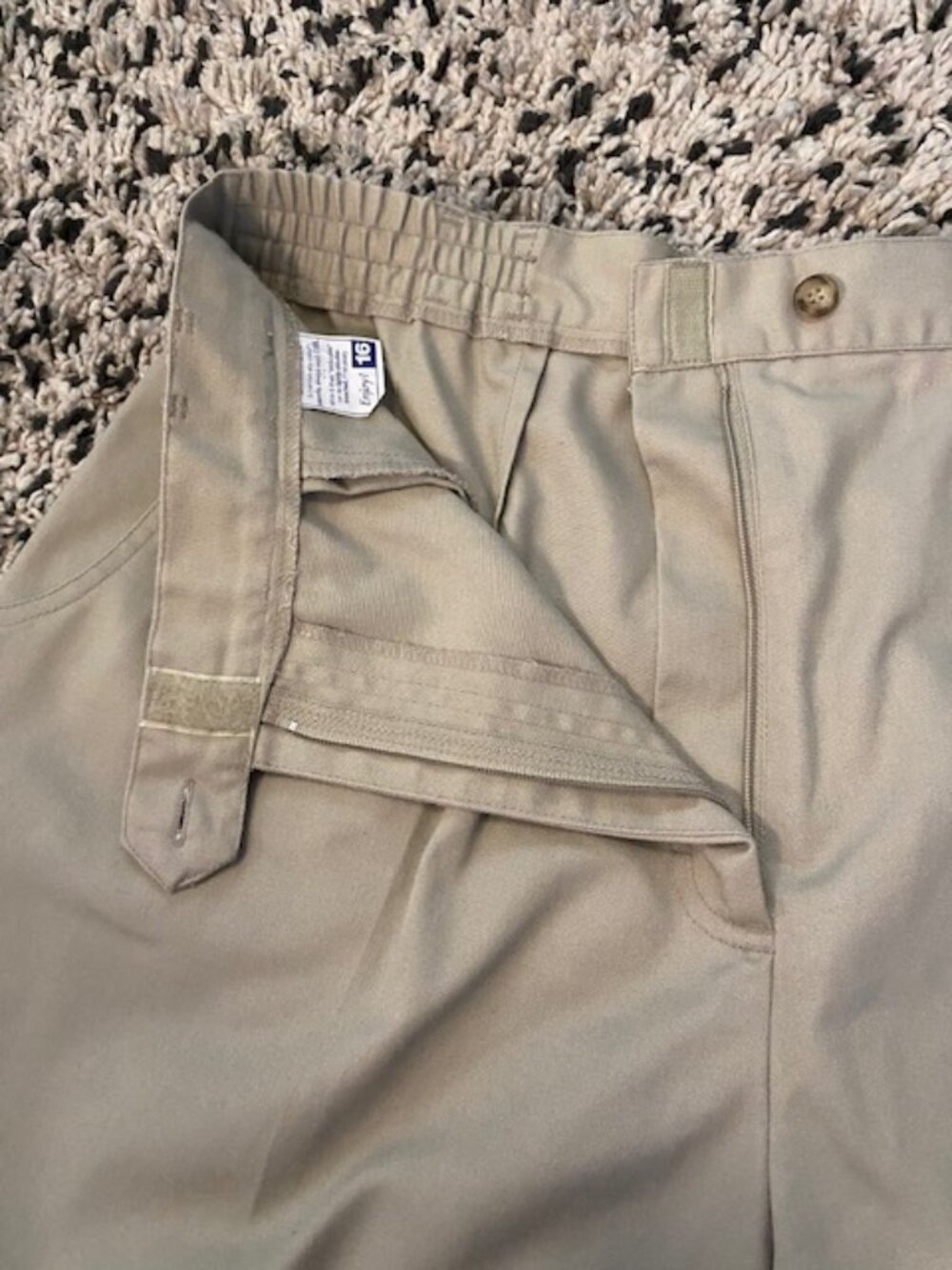 Tilley Endurables Chino Shorts Size 16 Button roll Hem Excellent Condition - Picture 5 of 16